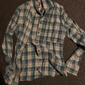 The North Face women’s flannel shirt